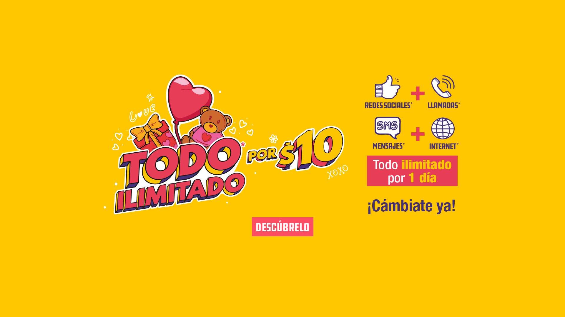 Cámbiate a UNEFON ilimitado