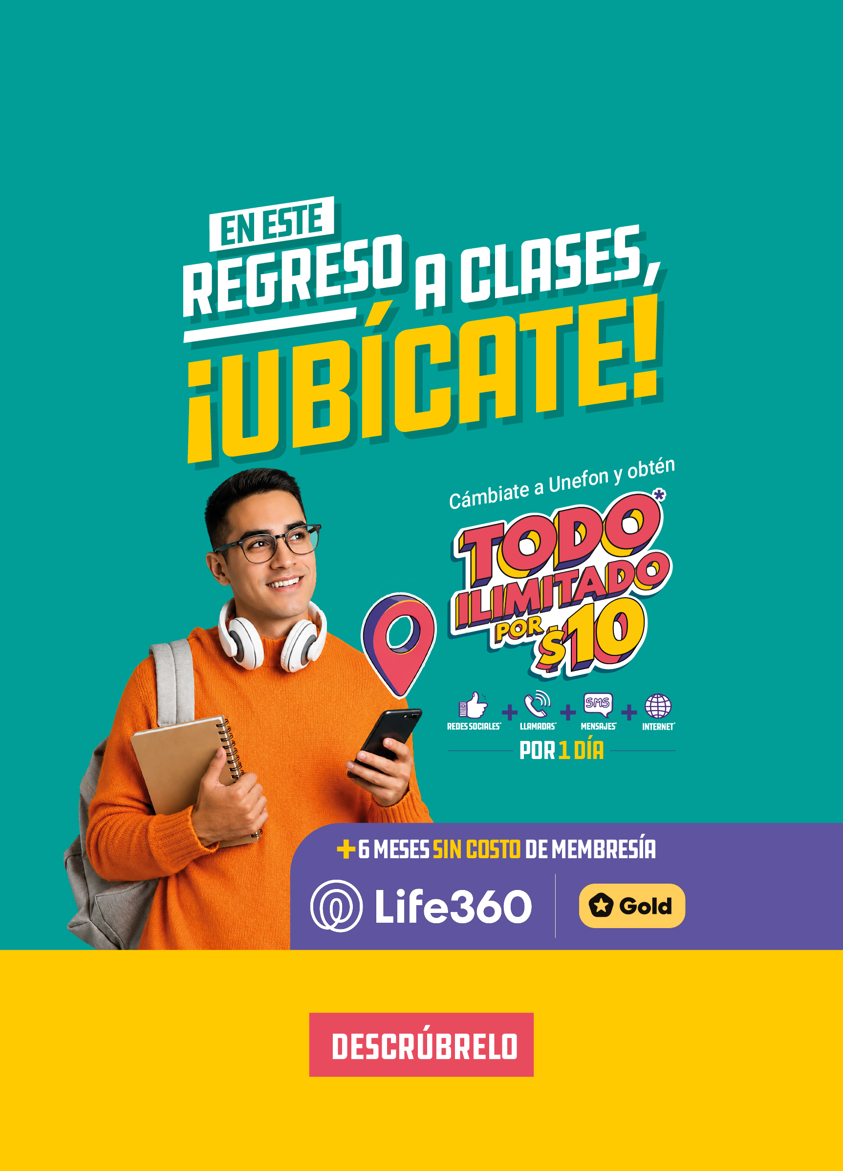 Cámbiate a UNEFON ilimitado